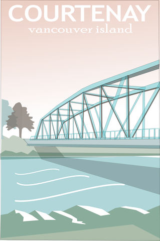 Courtenay. Fifth Street Bridge.