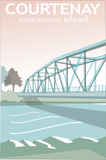 Courtenay. Fifth Street Bridge.