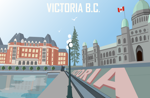 Victoria, BC.  The Inner Harbour